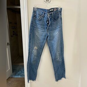 No end Denim Slim Straight Jean